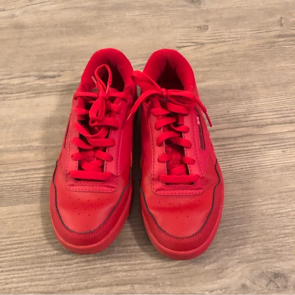 Red Reebok Classics - Picture 2 of 3